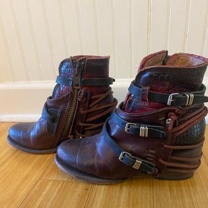 FREEBIRD Crue Boots [Wine] - Size 8
